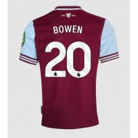 Fotballdrakt Herre West Ham United Jarrod Bowen #20 Hjemmedrakt 2024-25 Kortermet